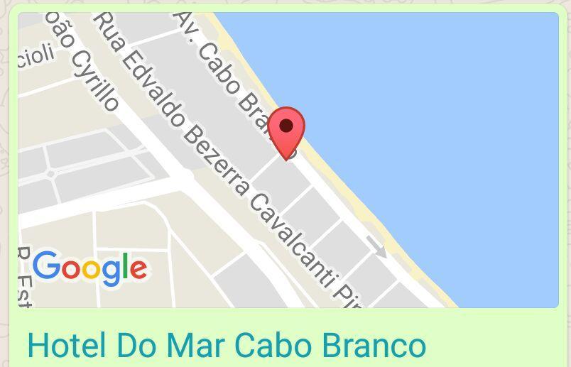 Hotel Do Mar Cabo Branco João Pessoa المظهر الخارجي الصورة